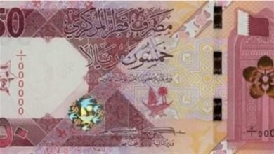 ارتفاع سعر الريال القطري مقابل الجنيه المصري