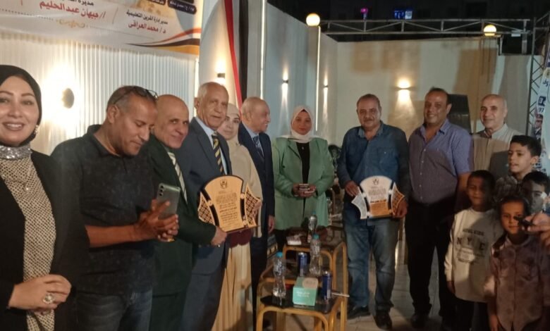 أبطال أكتوبر في ضيافة مدرسة الشهيد السيد
