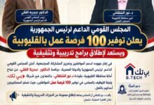 المجلس القومي يدعم أهالي القليوبية