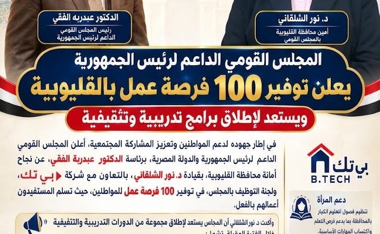 المجلس القومي يدعم أهالي القليوبية