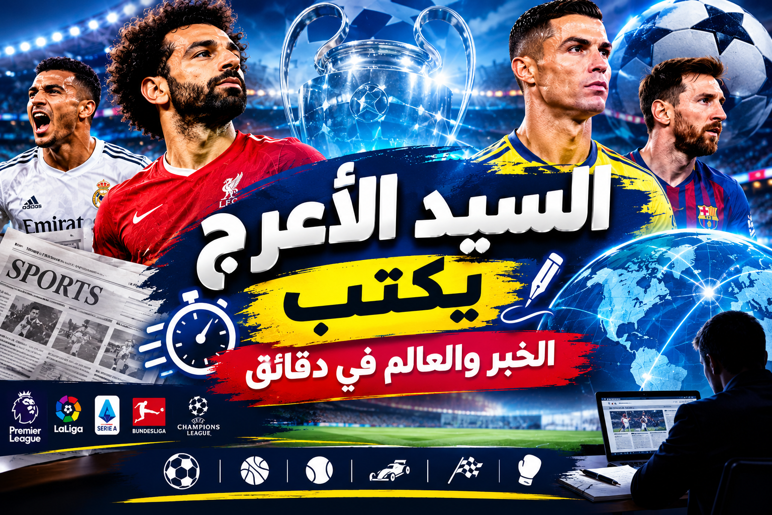 السيد الأعرج يكتب | حصاد الرياضة في 24 ساعة.. بيراميدز يواصل الانفراد بالقمة، وصلاح يتألق أوروبيًا، وقلق في أرسنال بسبب ساكا