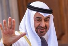 محمد بن زايد يهنئ المعلمين بصورة طفولة مؤثرة