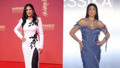 تبادل الاحترام المتبادل بين غادة عبدالرازق ومنى زكي
