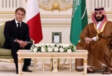 ماكرون يلتقي ولي العهد السعودي في الرياض