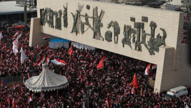 حقيقة فيديو المظاهرات المناهضة لإيران في بغداد
