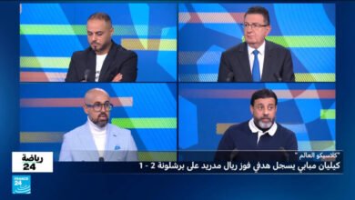 ثنائية مبابي وتقهقر برشلونة وتألق أفريقي